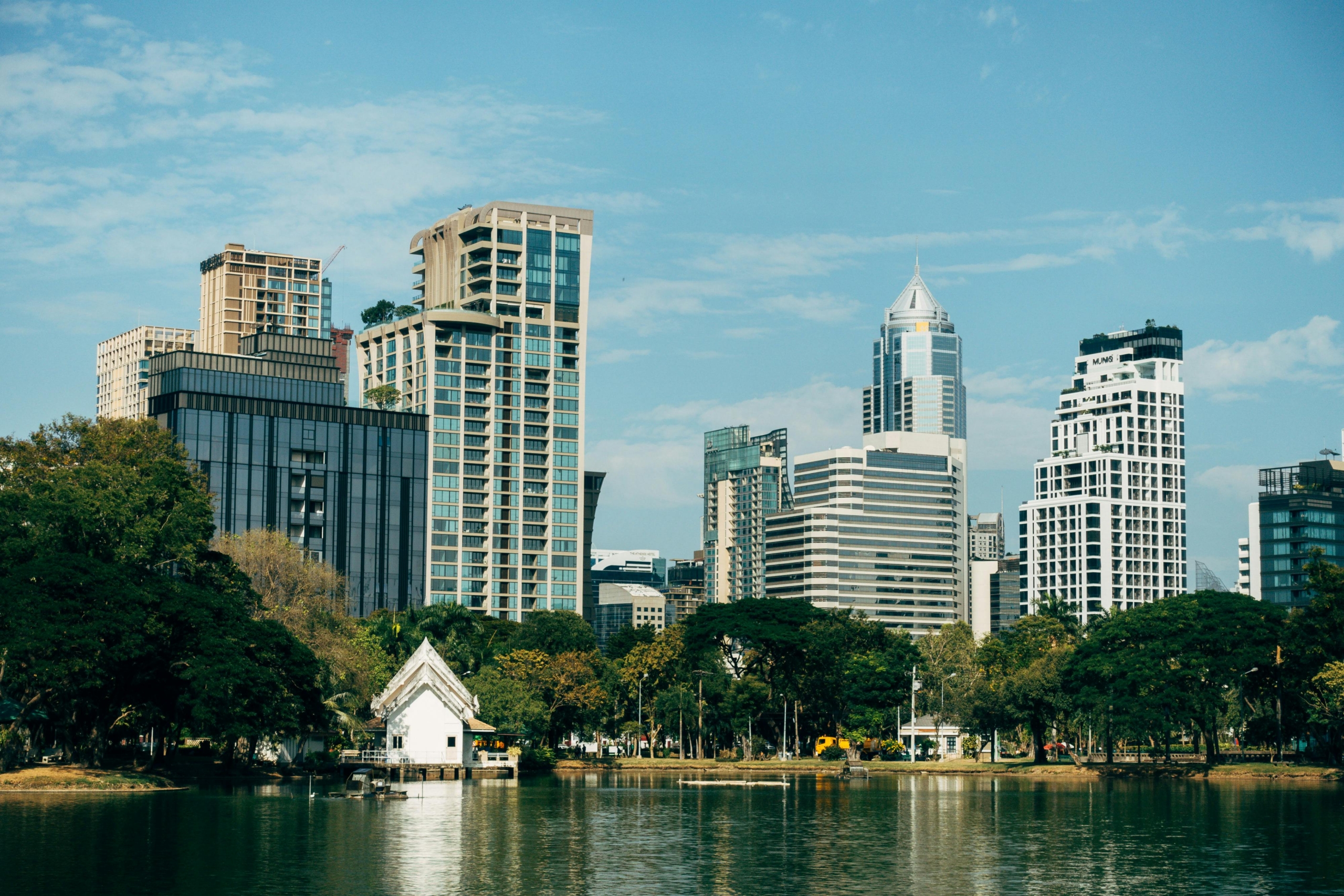Bangkok skyline with modern high-rise condos 2026